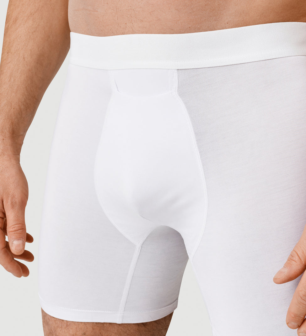Bamboo Boxer Briefs with LD Tech™ w/Fly and inseam 10cm