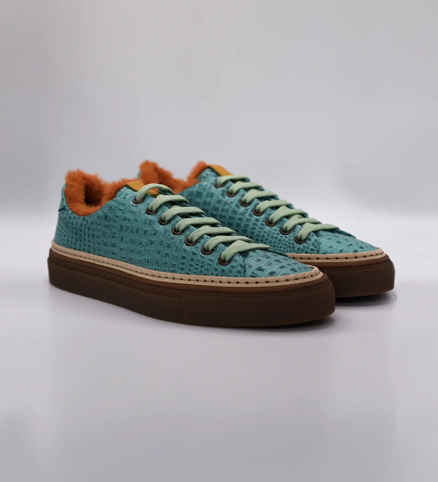 Women’s Sneakers with Eco-Fur