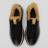 Women’s Sneakers with Eco-Fur